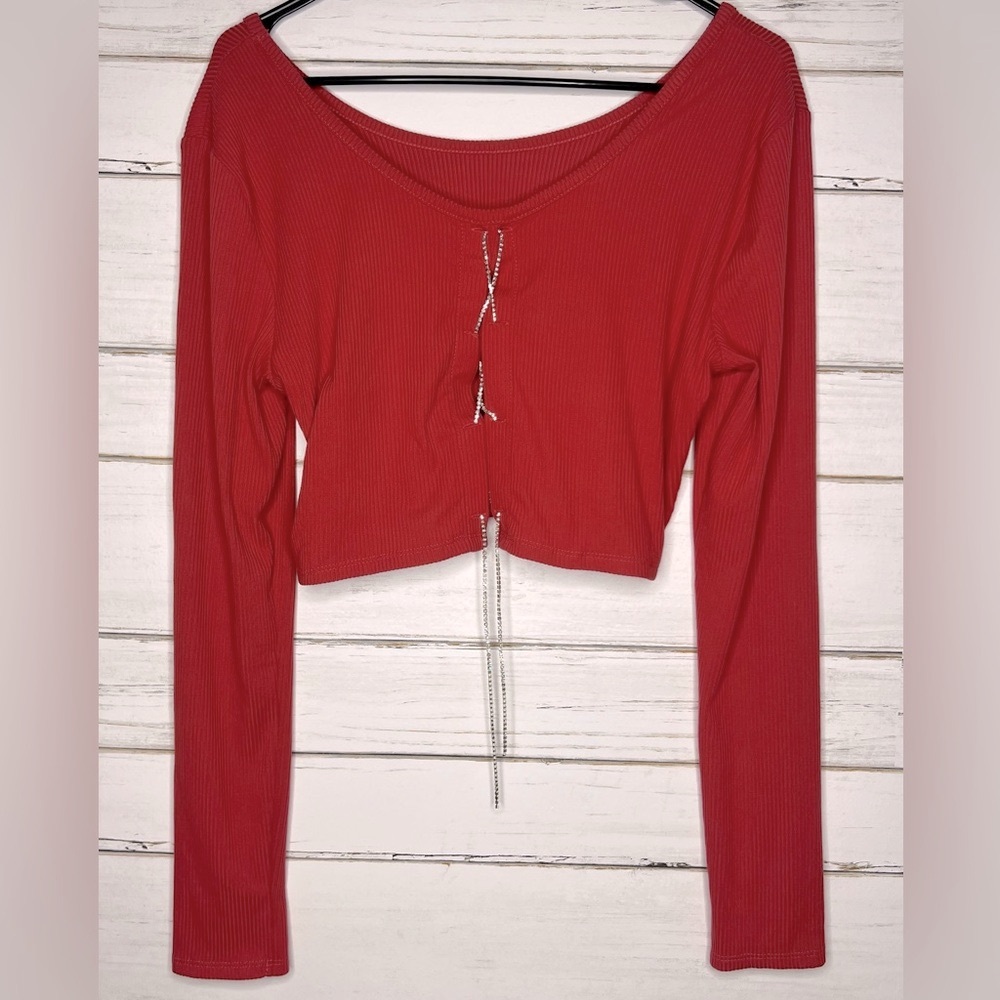 🌟Derek Heart Crop Top